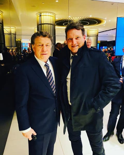 Andreas Herzog mit Otto Rehhagel